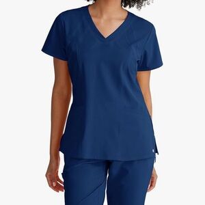 Scrub Set: BARCO One Navy Women’s Scrub Top and Joggers